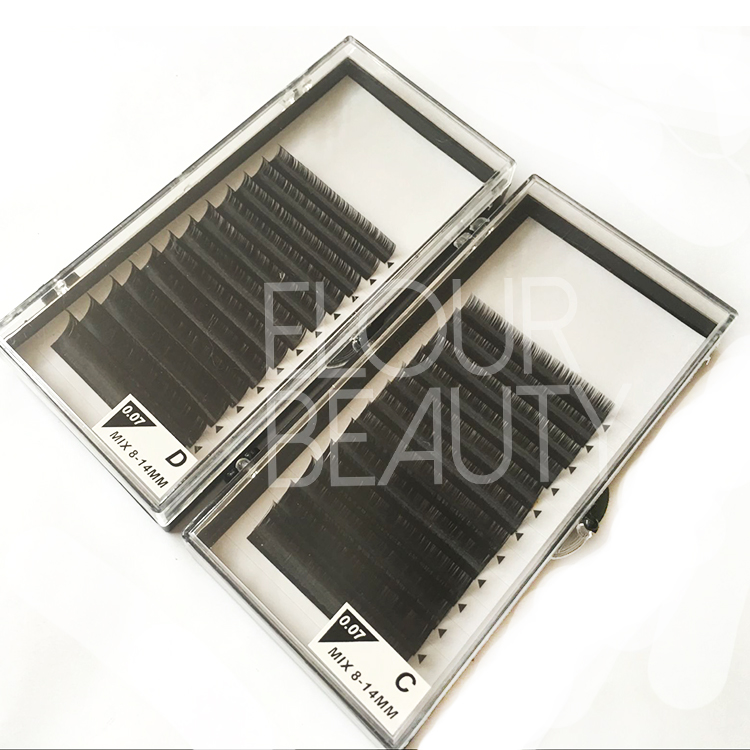 Prime soft Korean lash extensions houston EJ31